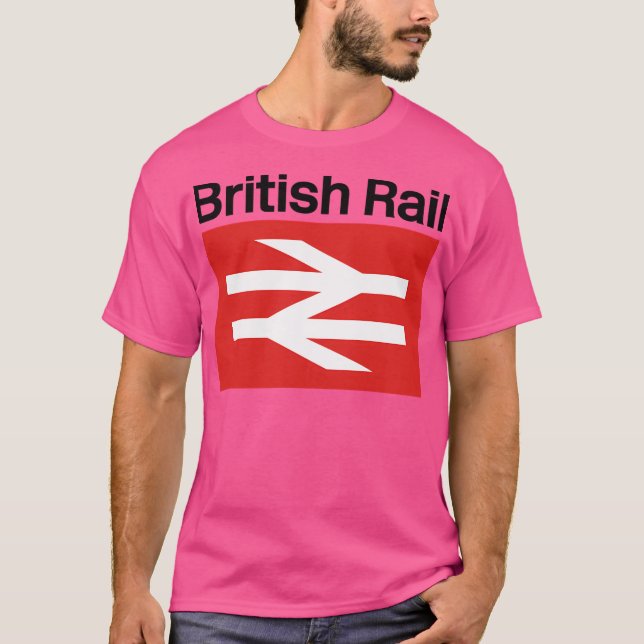 British Rail Red Box T Shirt (Framsida)