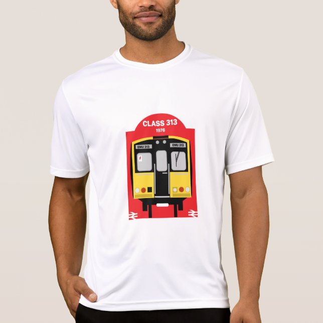 British Rail Tåg Geeks T Shirt (Framsida)