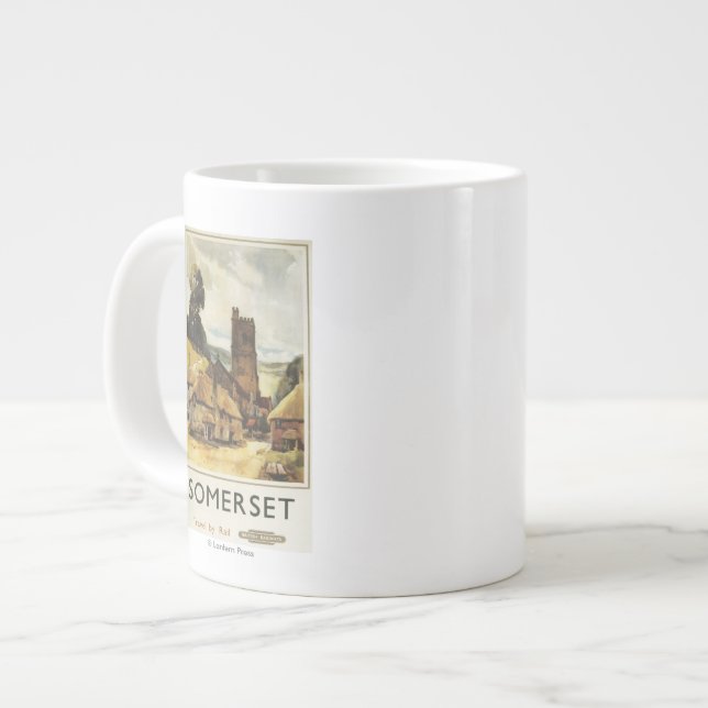 British Railway Poster historiskt byscen Jumbo Mugg (Framsida vänster)
