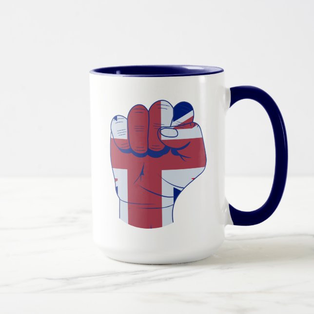 British Razed Fist Mugg (Höger)