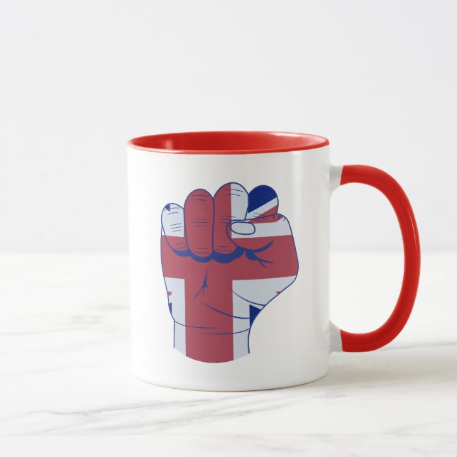 British Razed Fist Mugg (Höger)