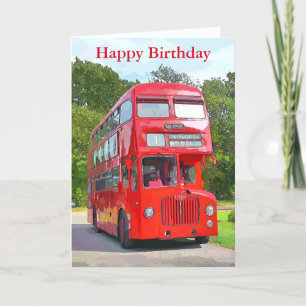 BRITISH RED BUS KORT