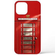 British Red Telefon Booth Personlig