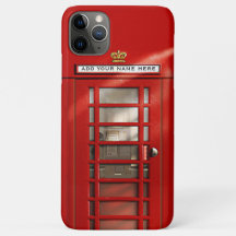 British Red Telephone Box Personlig