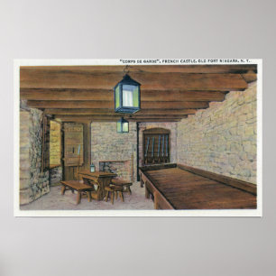British RedBT, Fransk Barracks, Powder Magazin Poster