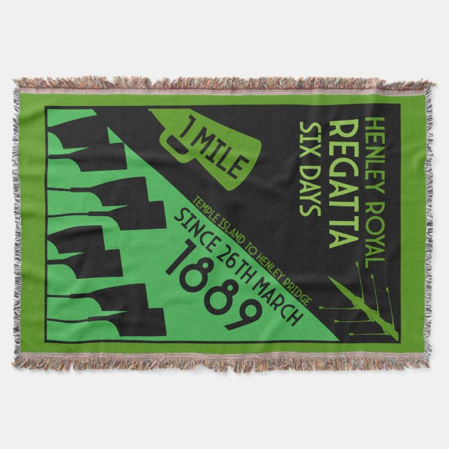 British River Thames Regatta Picnic Filt (Framsidan)