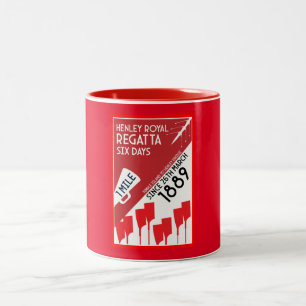 British River Thames Regatta Två-Tonad Mugg