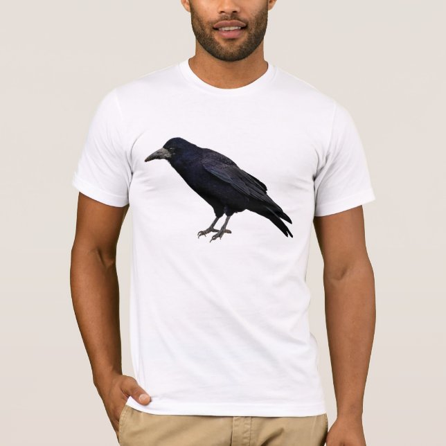 British Rook Corvid-älskare T-Shirt (Framsida)
