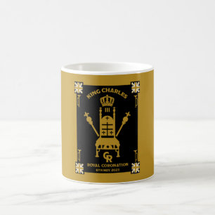 British Royal Coronation Kung Charles III Kaffemugg