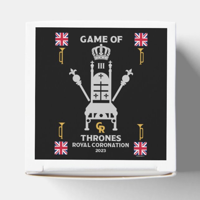 British Royal Coronation Kung Charles III Presentaskar (Överdel)