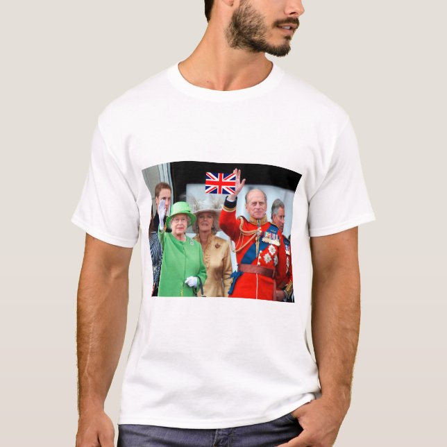 British Royal Family T Shirt (Framsida)