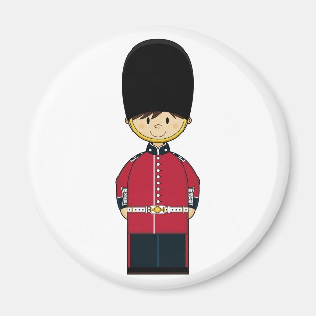 British Royal Guard Magnet (Framsidan)