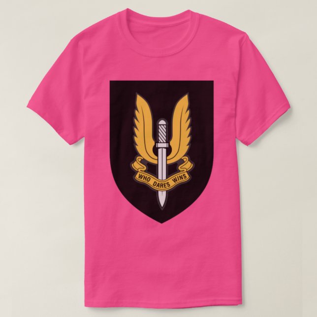 British SAS 2 T Shirt (Design framsida)