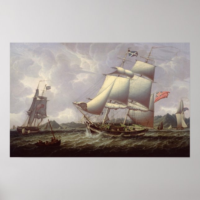 British Schooners Poster (Framsidan)