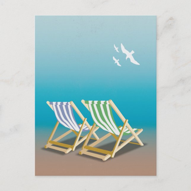 British Seaside - Vykort (Framsida)