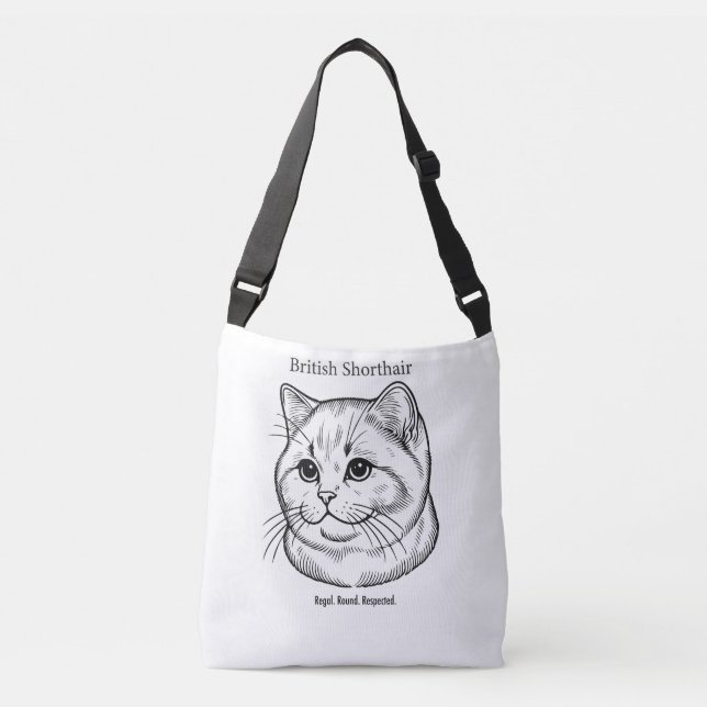 British Shorthair Axelväska (Framsida)