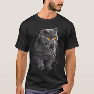 British Shorthair Cat 12 T Shirt
