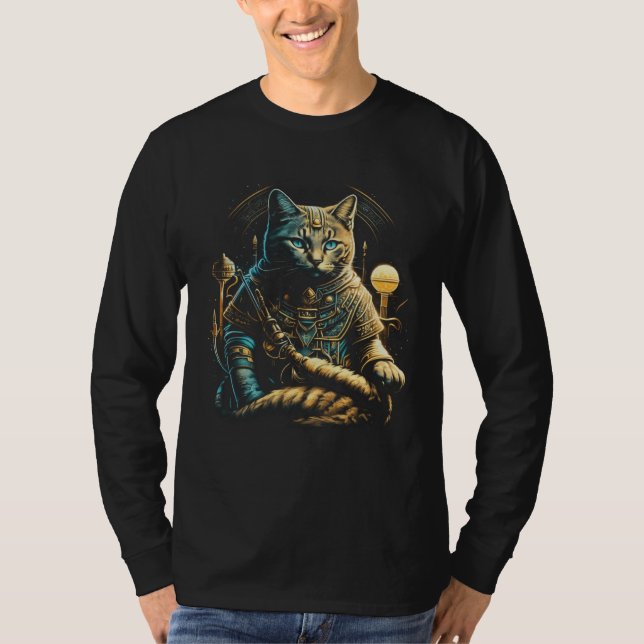 British Shorthair Cat  Pharaoh British Shorthair C T Shirt (Framsida)