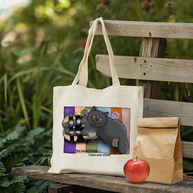 British Shorthair Cat Sandals Funny Cute Tygkasse (Skapare uppladdad)