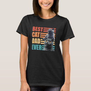 British Shorthair Pappa BEST CAT PAPPA EVER Cat Pa T Shirt