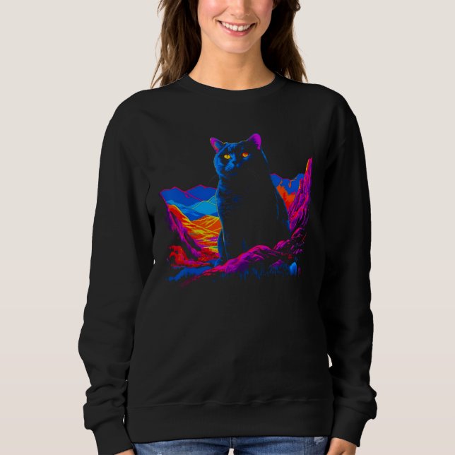 British Shorthair T Shirt (Framsida)