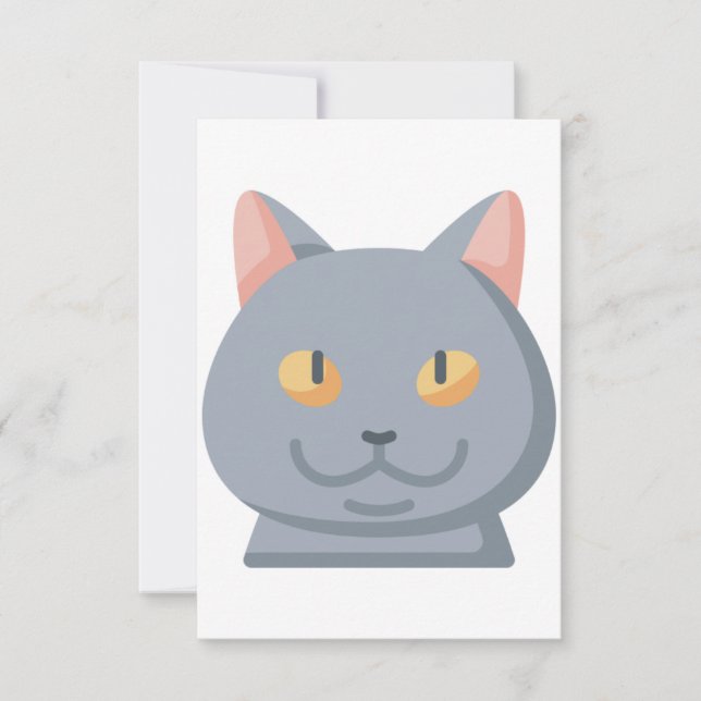 British shorthair tack kort (Framsida)