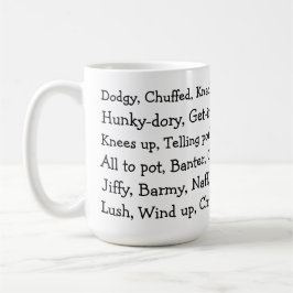 British Slang Kaffemugg