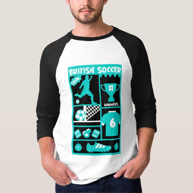 British Soccer T-Shirt (Framsida)