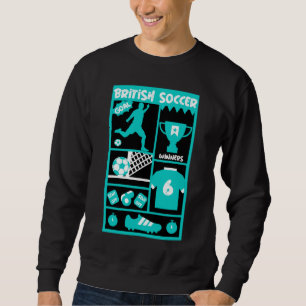 British Soccer T-Shirt Lång Ärmad Tröja