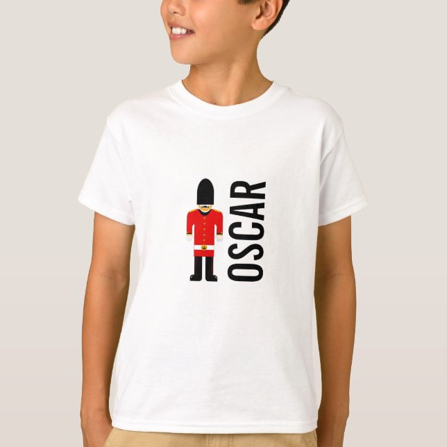 British Soldier Anpassade Kids Tee (Framsida)
