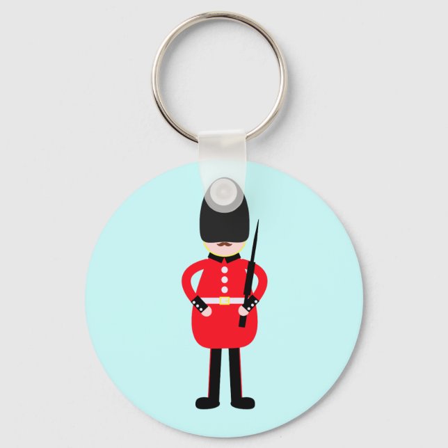 British Soldier Nyckelring (Framsida)