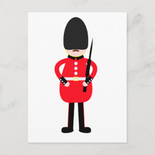 British Soldier Vykort