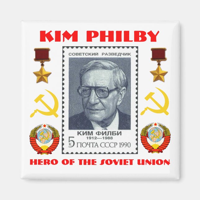 British Spy Kim Philby, Sovjetunionens hjälte Magnet (Framsidan)