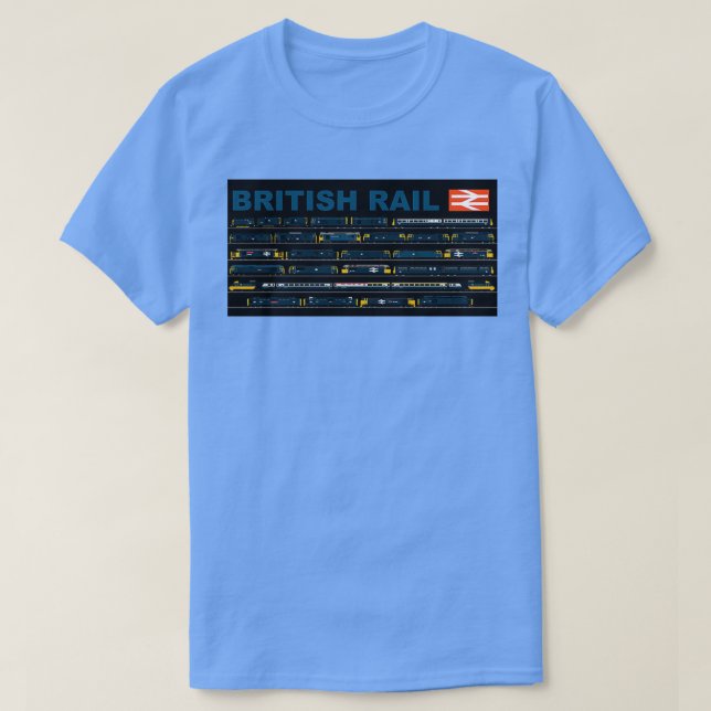 BRITISH TÅG T SHIRT (Design framsida)