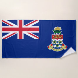British Territory Cayman Island Flagga Beach Towel