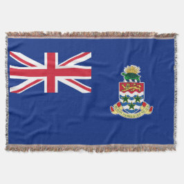 British Territory Cayman Island Flagga Throw Blank Filt
