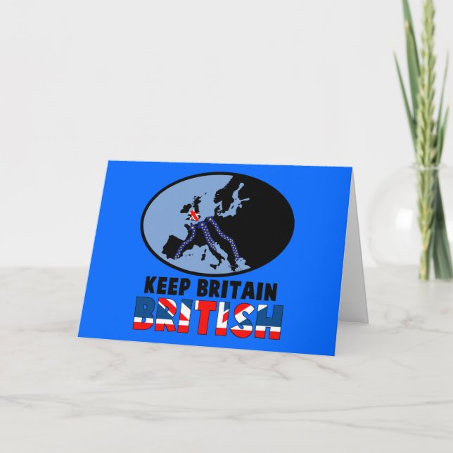 British UKIP Kort (Framsida)