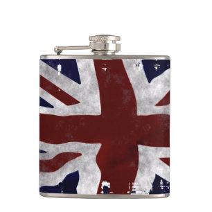 British Union Flagga Union Jack Patriotic Design Fickplunta