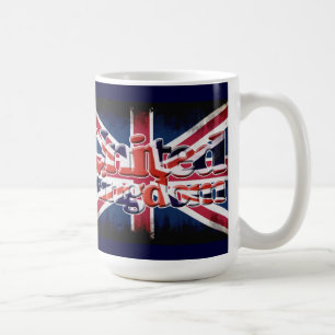 British Union Flagga Union Jack Patriotic Design Kaffemugg