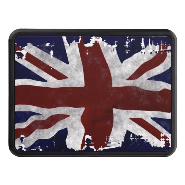 British Union Flagga Union Jack Patriotic Design Skydd För Dragkrok (Framsidan)