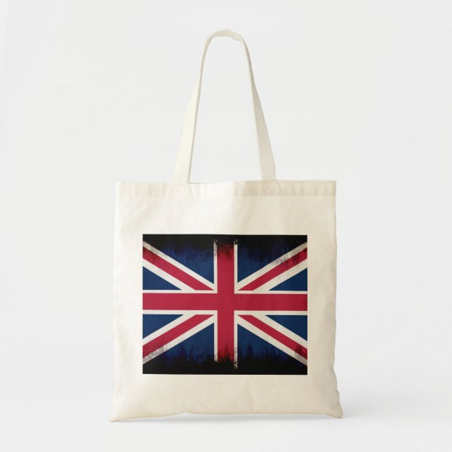 British Union Flagga Union Jack Patriotic Design Tygkasse (Framsidan)