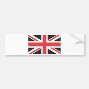 British Union Jack flagga Bildekal