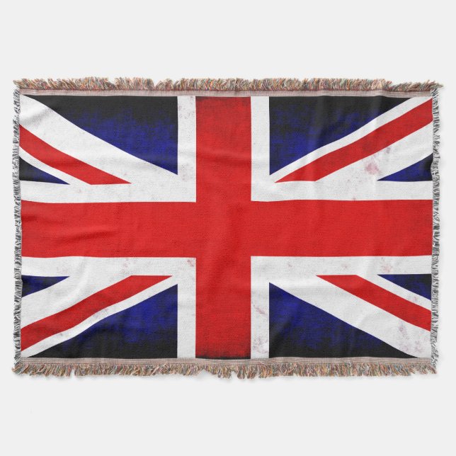 British Union Jack Flagga Filt (Framsidan)