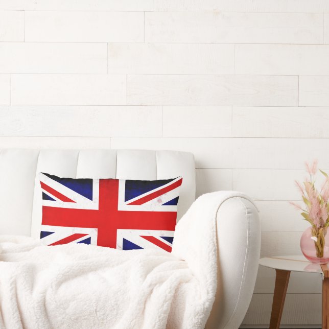British Union Jack Flagga Lumbarkudde (Soffa)