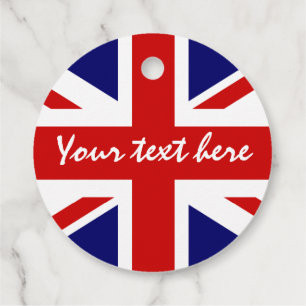 British Union Jack flagga party Gåvor Etiketter