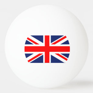 British Union Jack Flagga Pingisboll