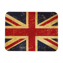 British Union Jack Flagga Vintage Magnet