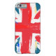 British Union Jack Flagga Vintage Worn Case-Mate iPhone Skal (Baksidan)