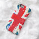 British Union Jack Flagga Vintage Worn Case-Mate iPhone Skal (In Situ)