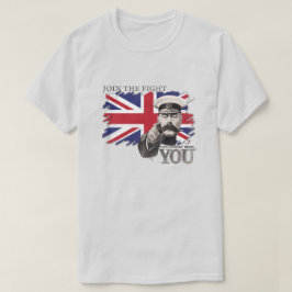 British Union Jack Manar Basic T-Shirt